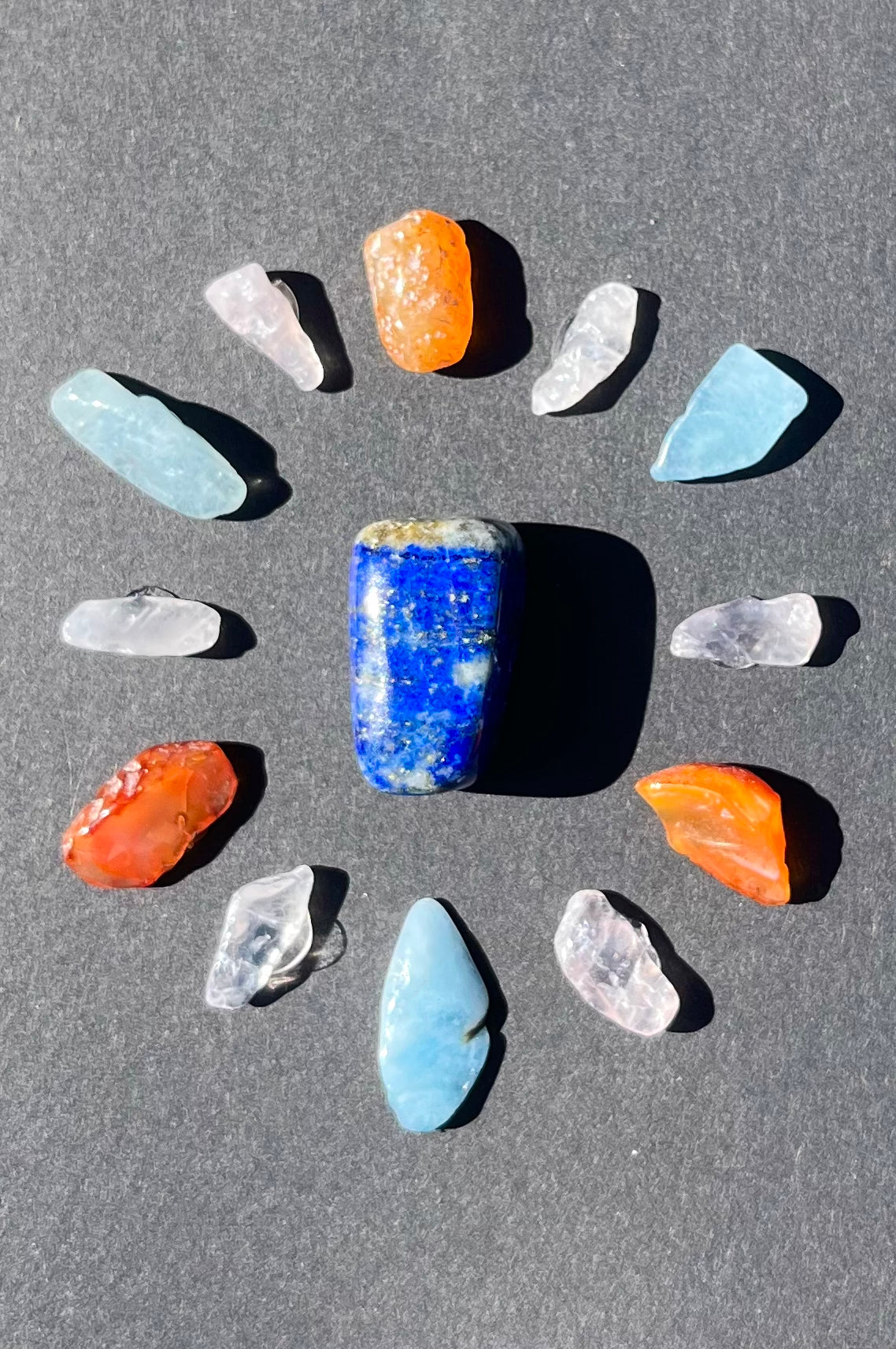 Good Vibes Only Crystal Gridding Pack - Line 1 A, B, C