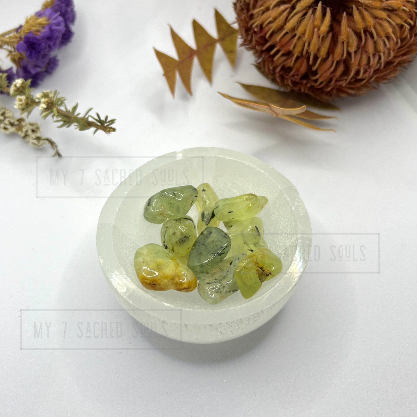 Prehnite Tumbles