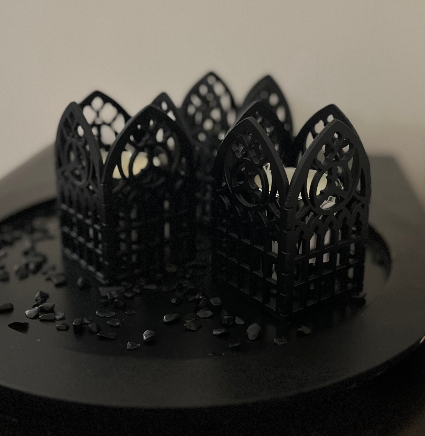 Ornate Window Tea Light Holder