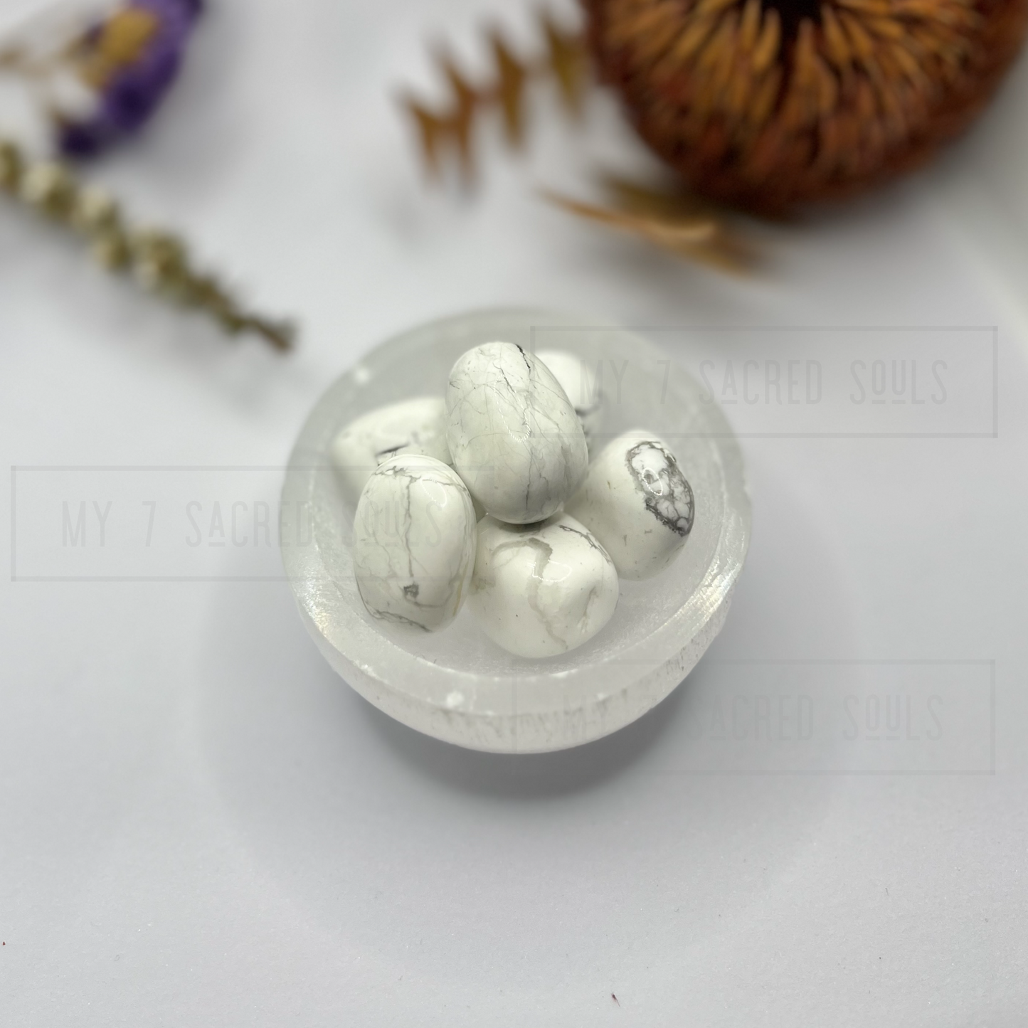 Howlite Tumbles