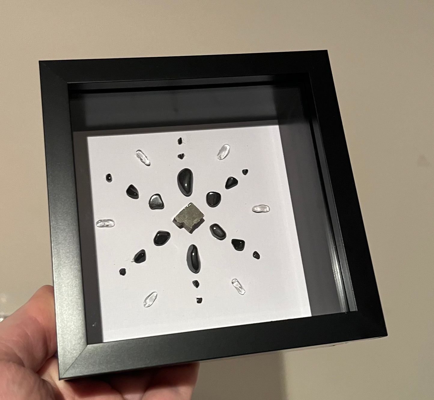 Protection B - Shadow Box Framed Grid - 4x4
