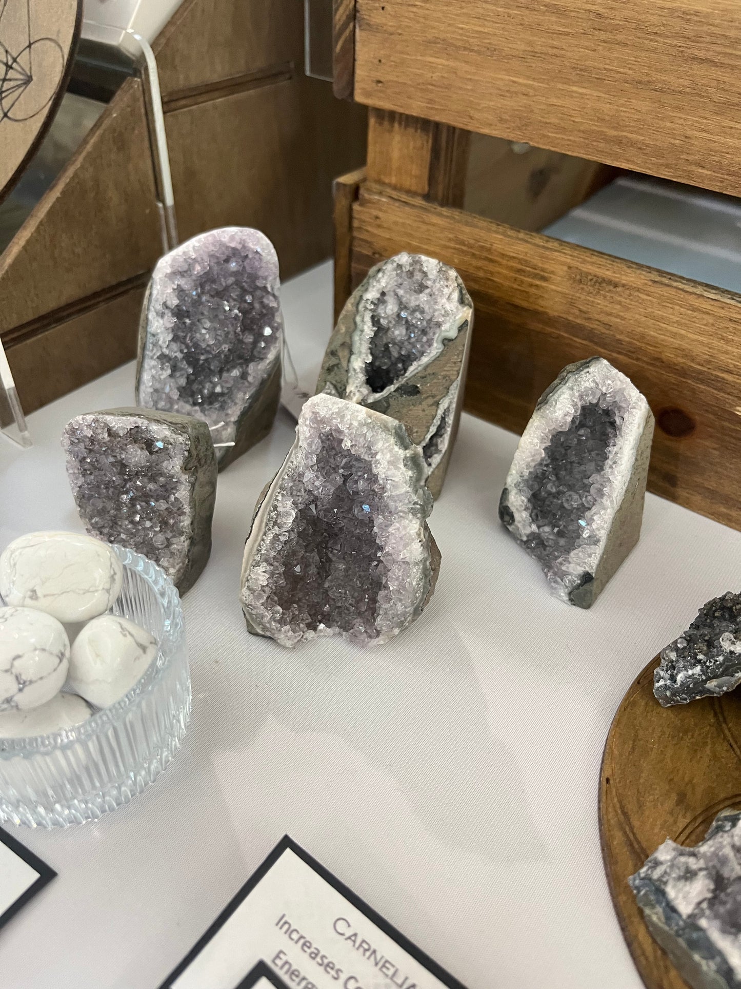 Amethyst Mini Cut Base Standing Cluster