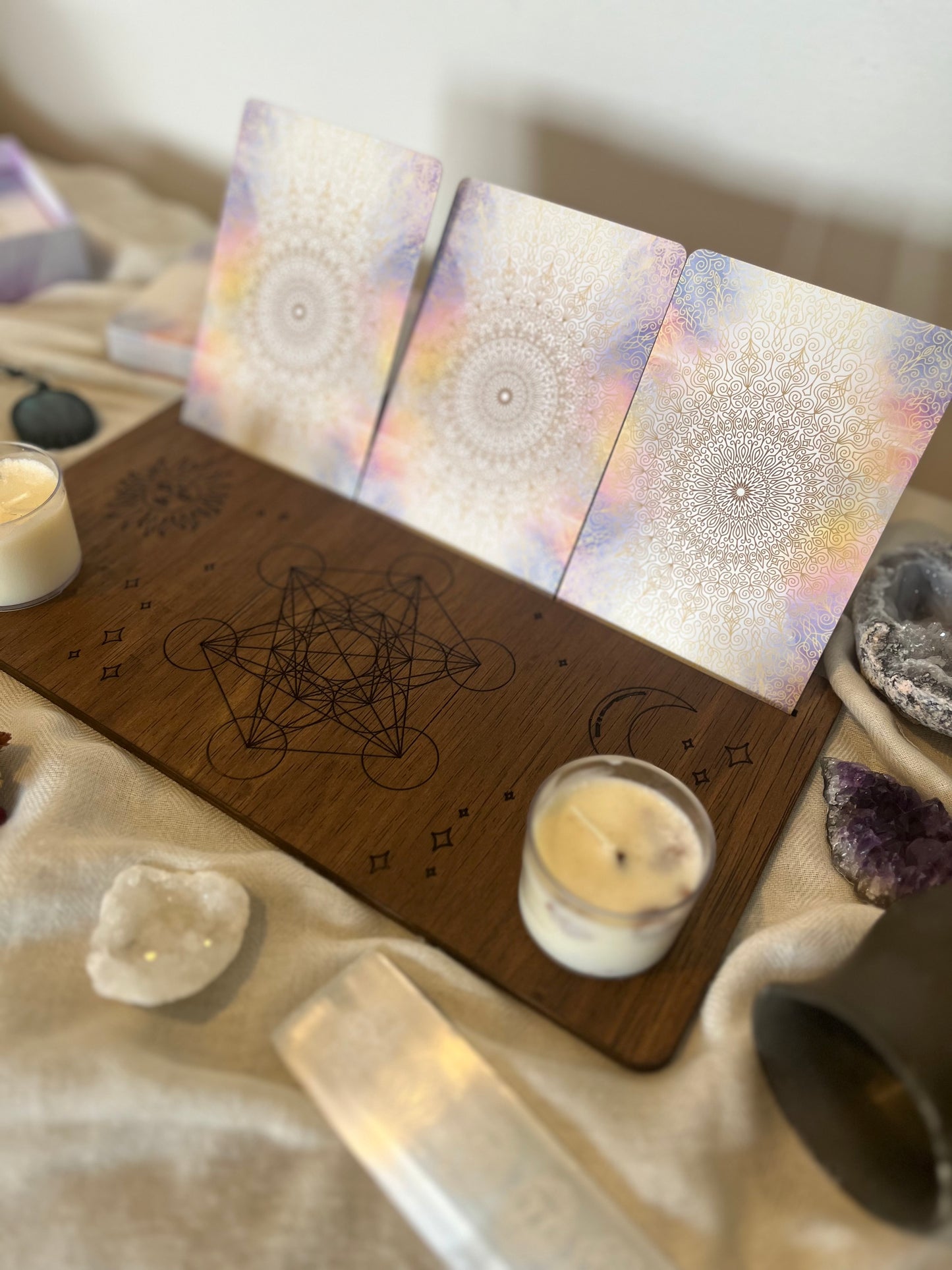 Oracle Card Boards - Candles