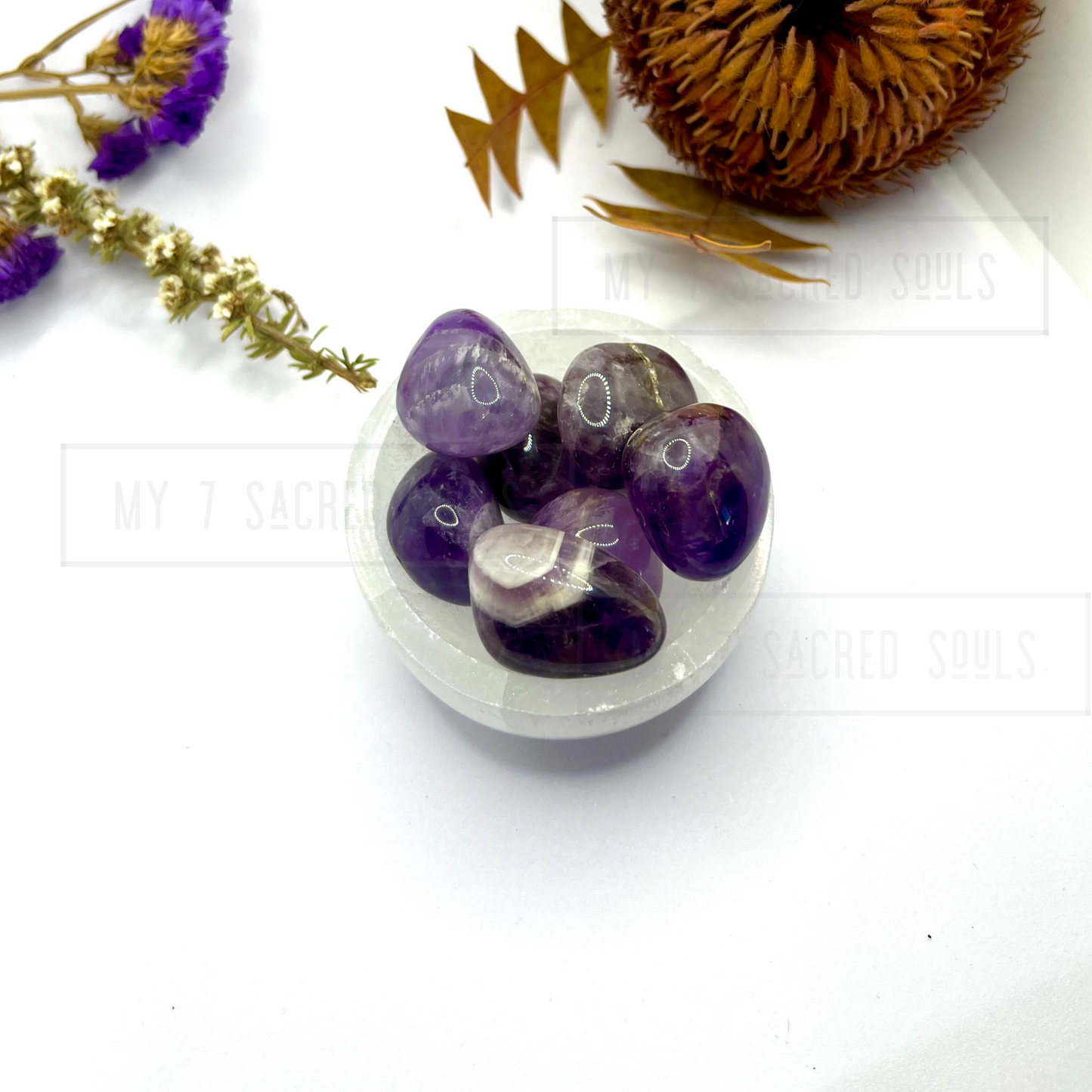 Amethyst Tumble A Grade