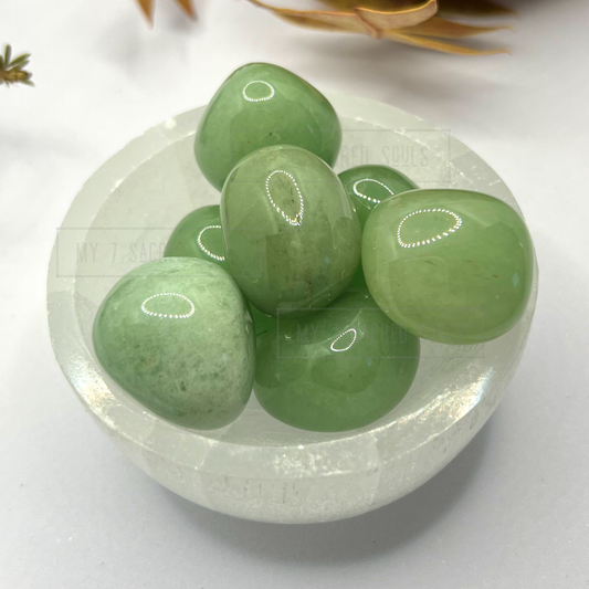 Green Aventurine tumbles