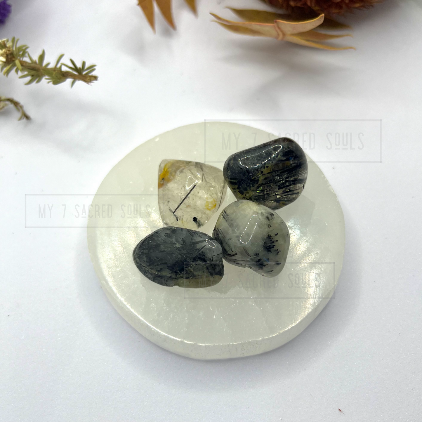 Tourmaline in Quartz