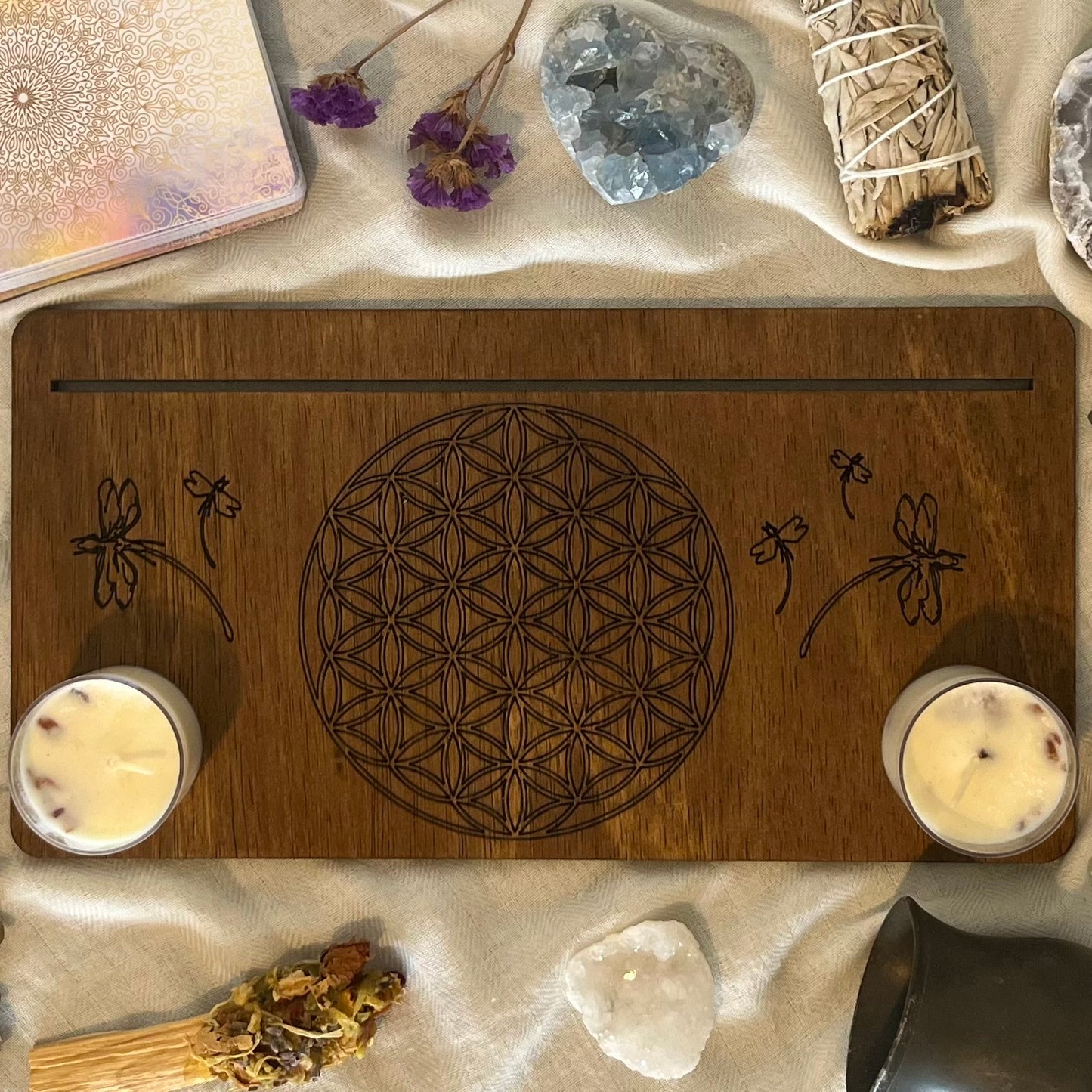 Oracle Card Boards - Candles