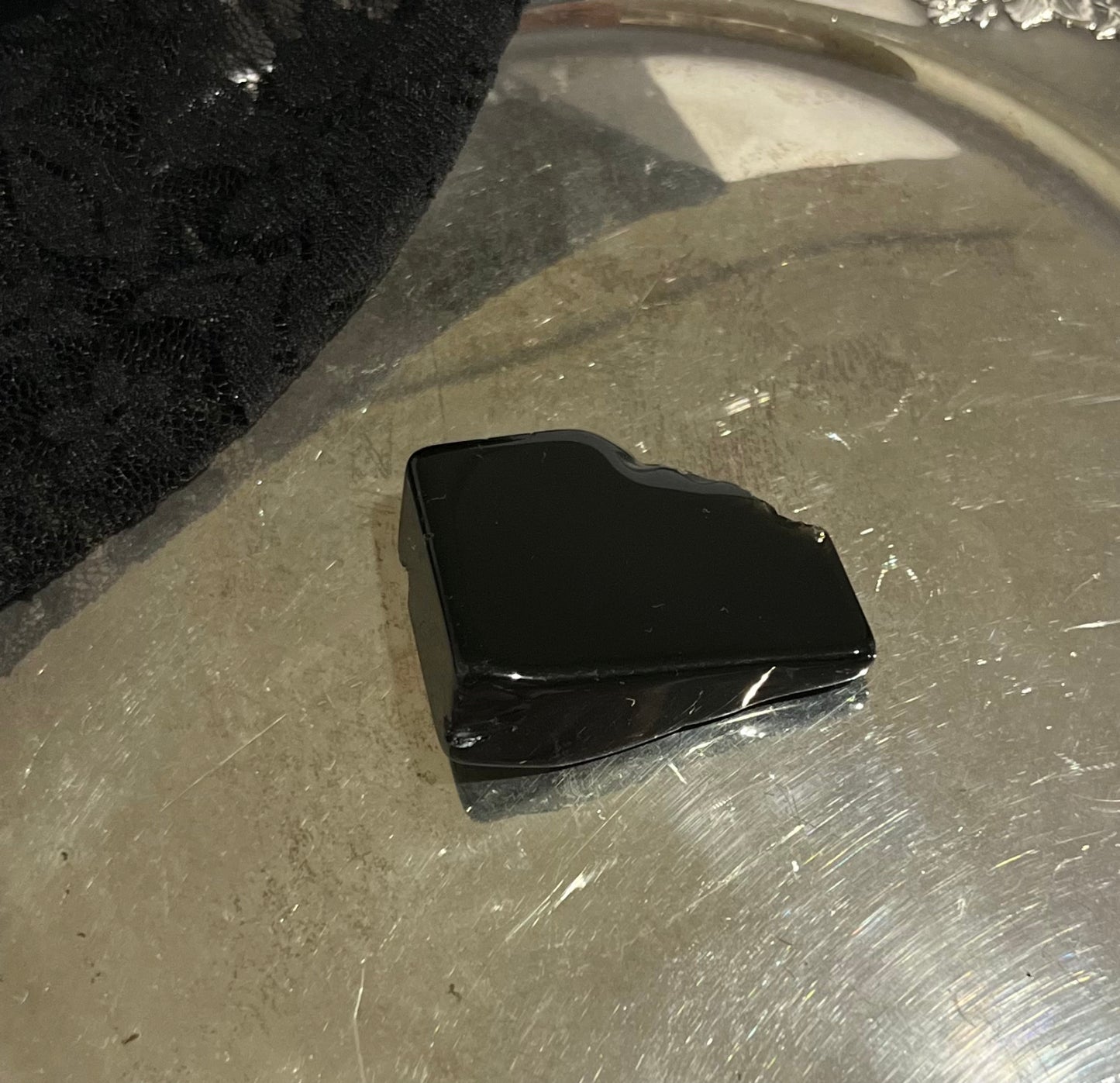 Polished Obsidian Slabs