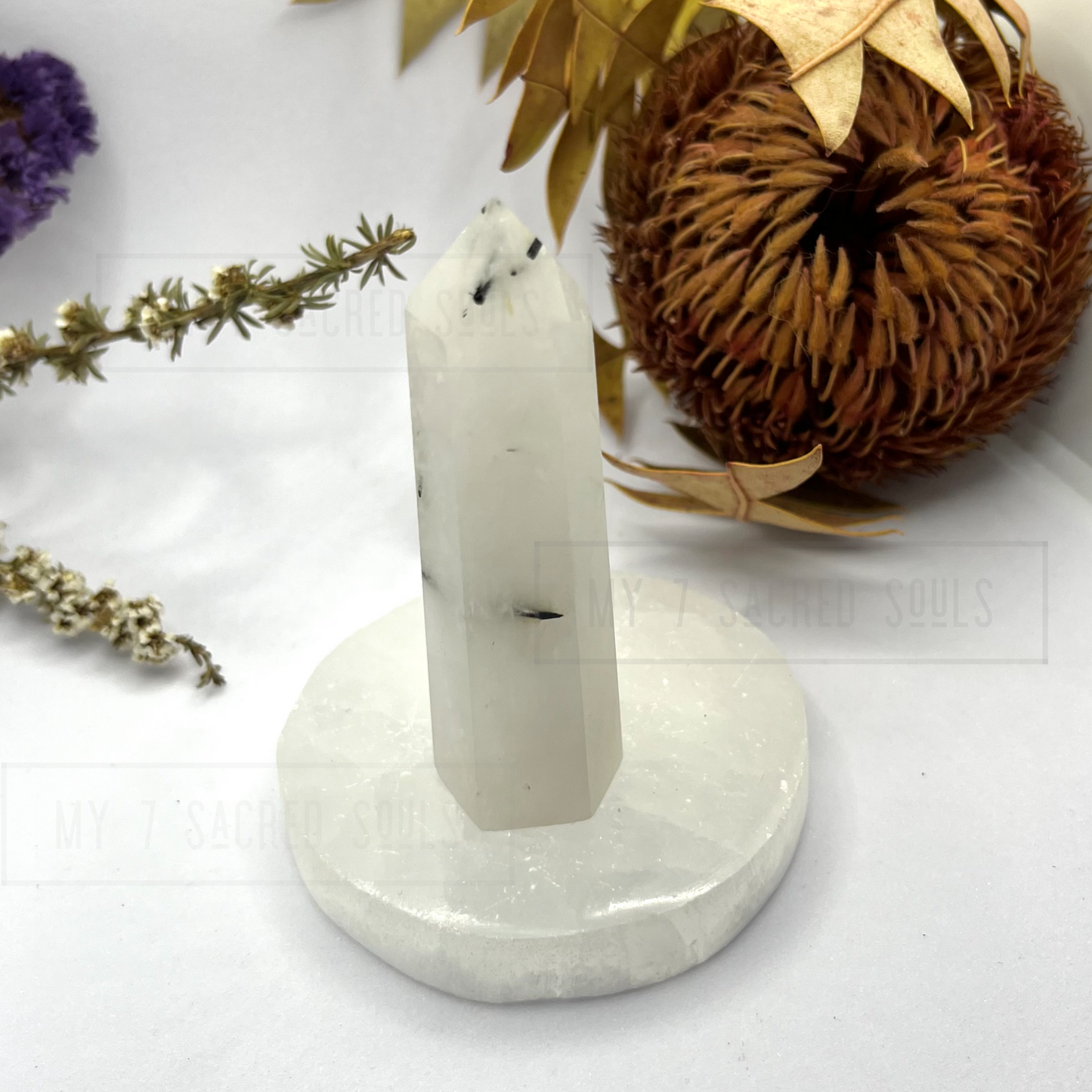 Tourmilated Quartz Tower