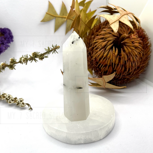 Tourmilated Quartz Tower