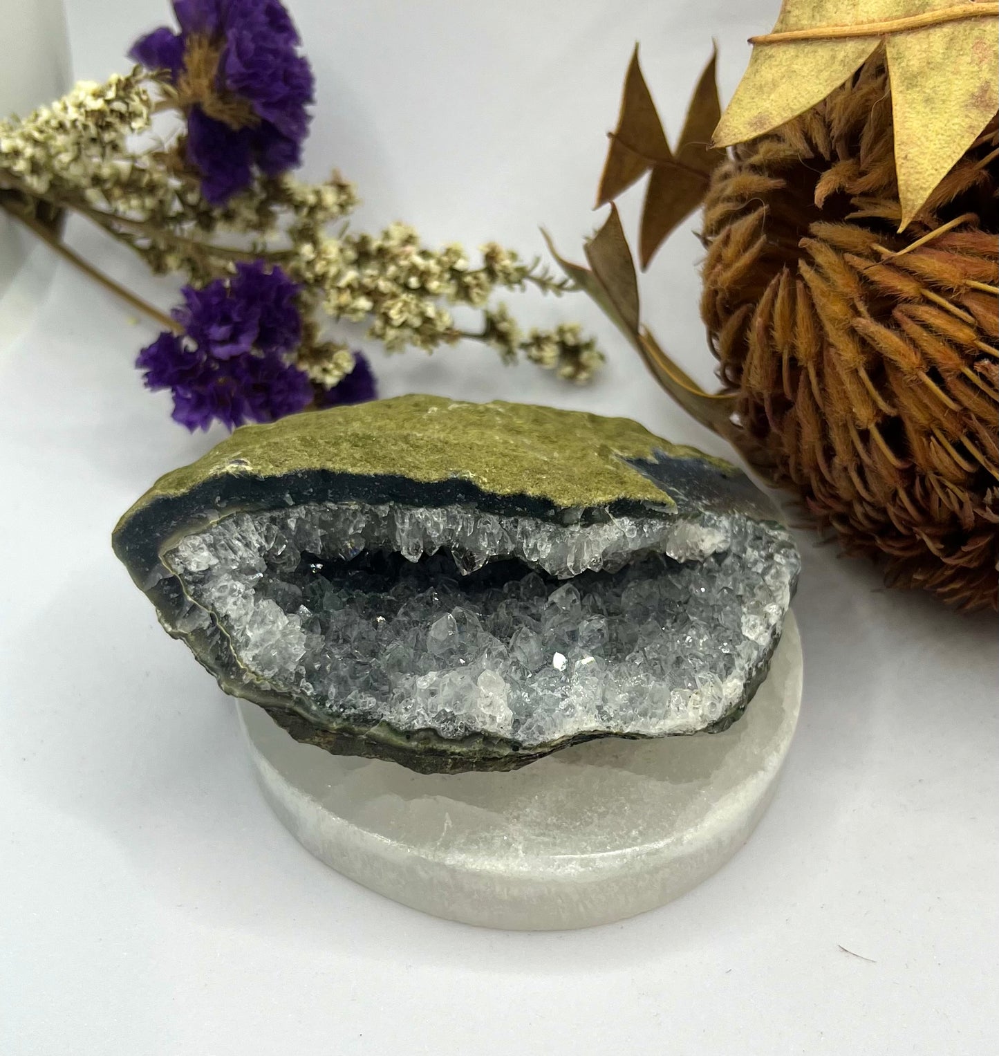 Rainbow Amethyst Druzy Cluster
