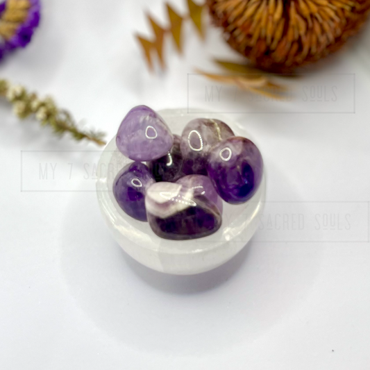 Amethyst Tumble A Grade