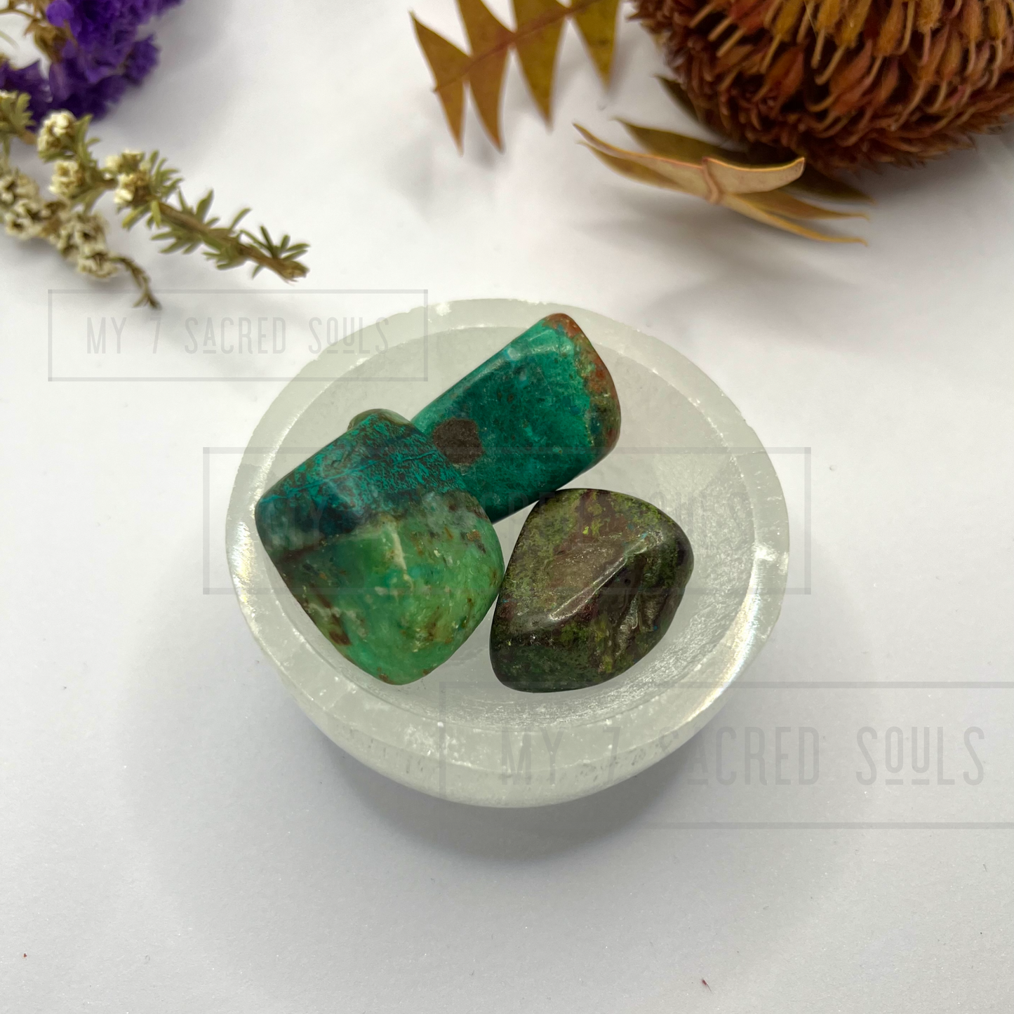 Chrysocolla Tumbles