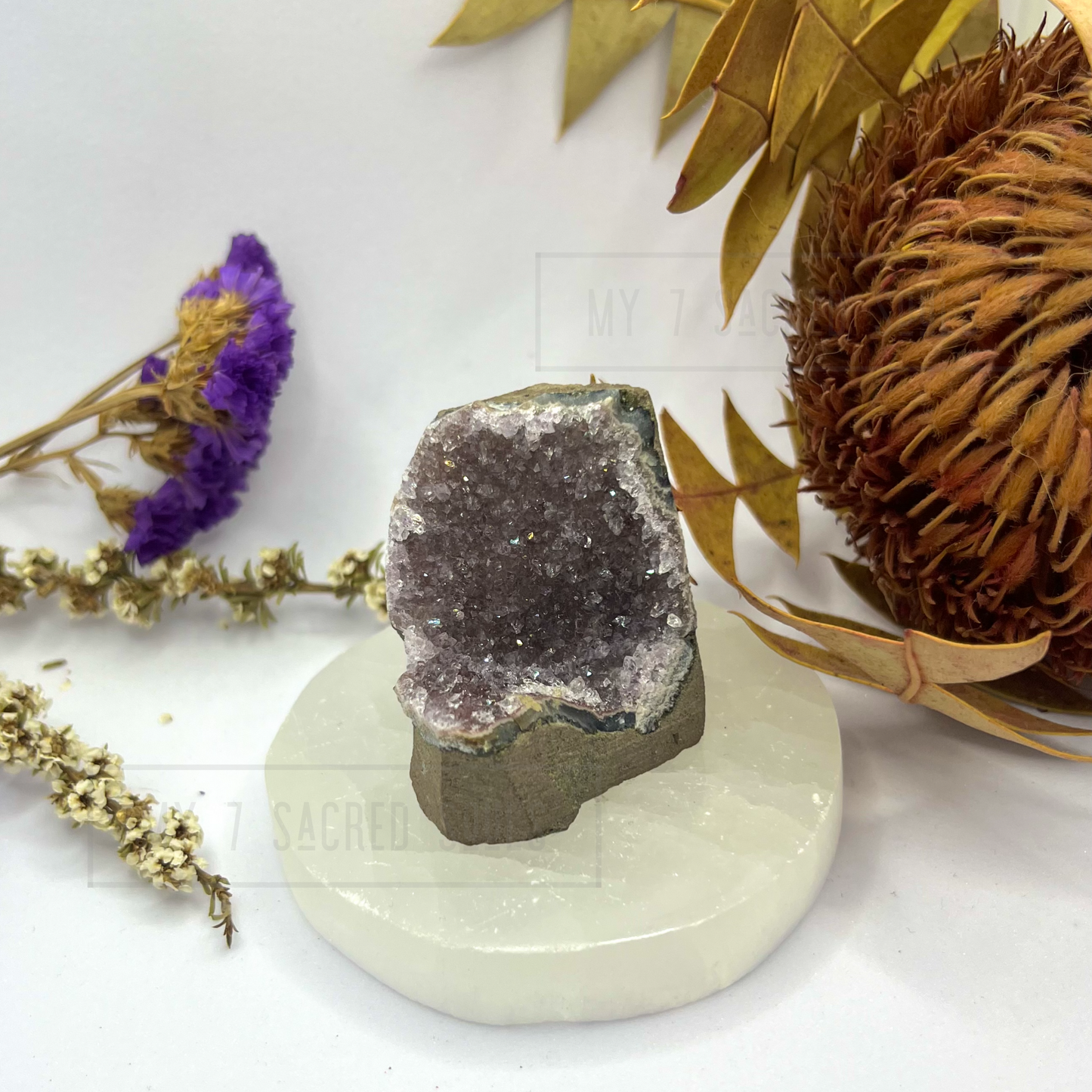 Amethyst Mini Cut Base Standing Cluster