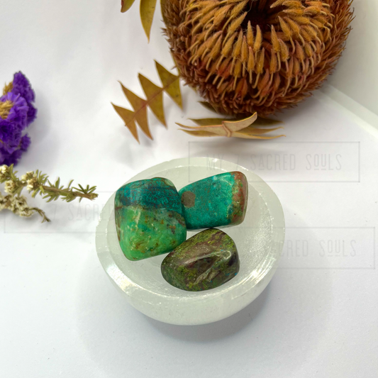 Chrysocolla Tumbles