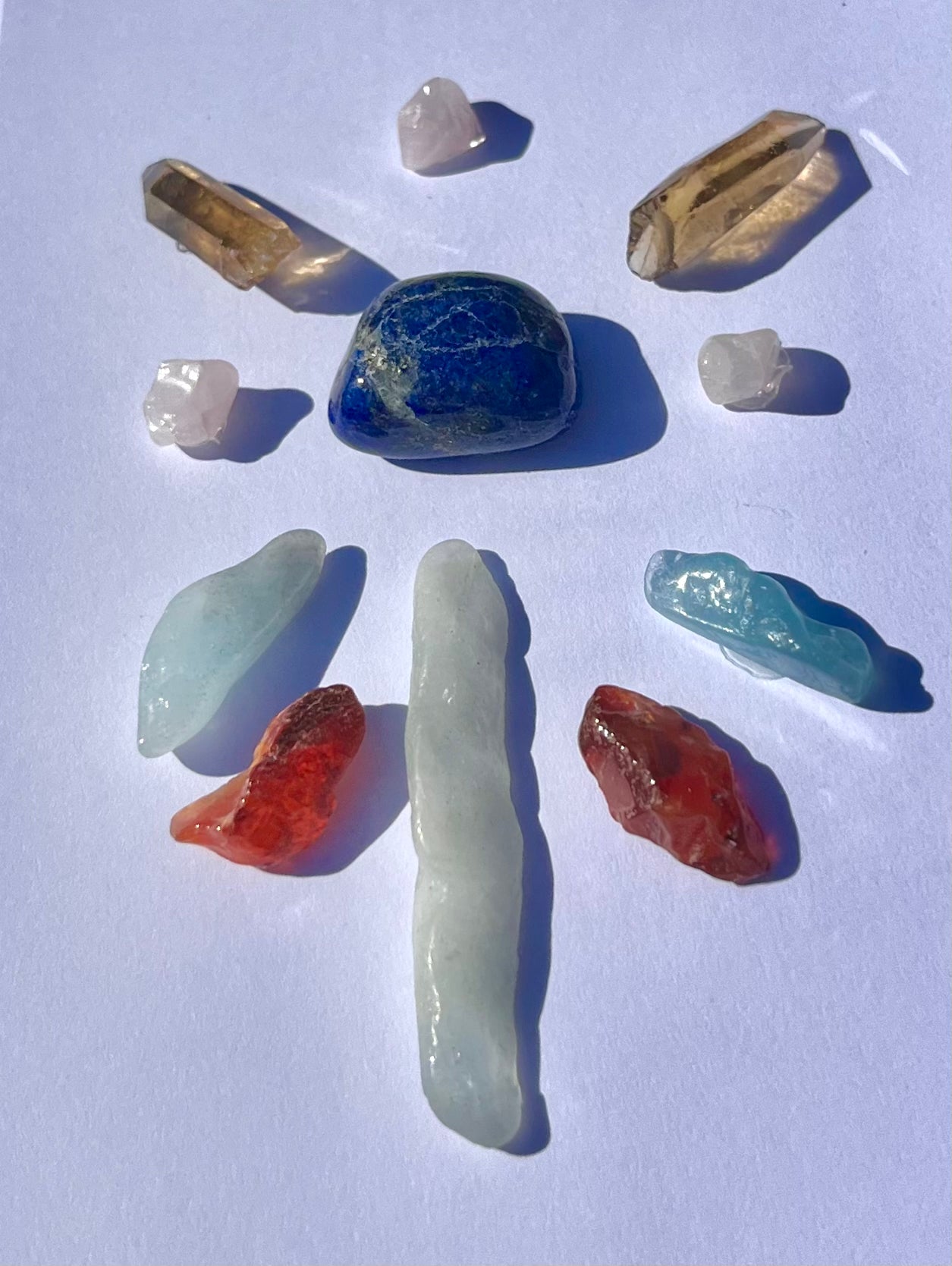 Good Vibes Only Crystal Gridding Pack - Line 1 A, B, C