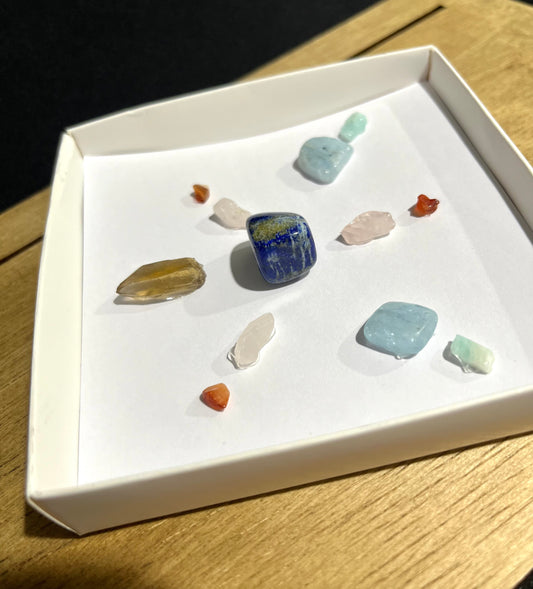 Good Vibes Only Crystal Gridding Pack - Line 2 A