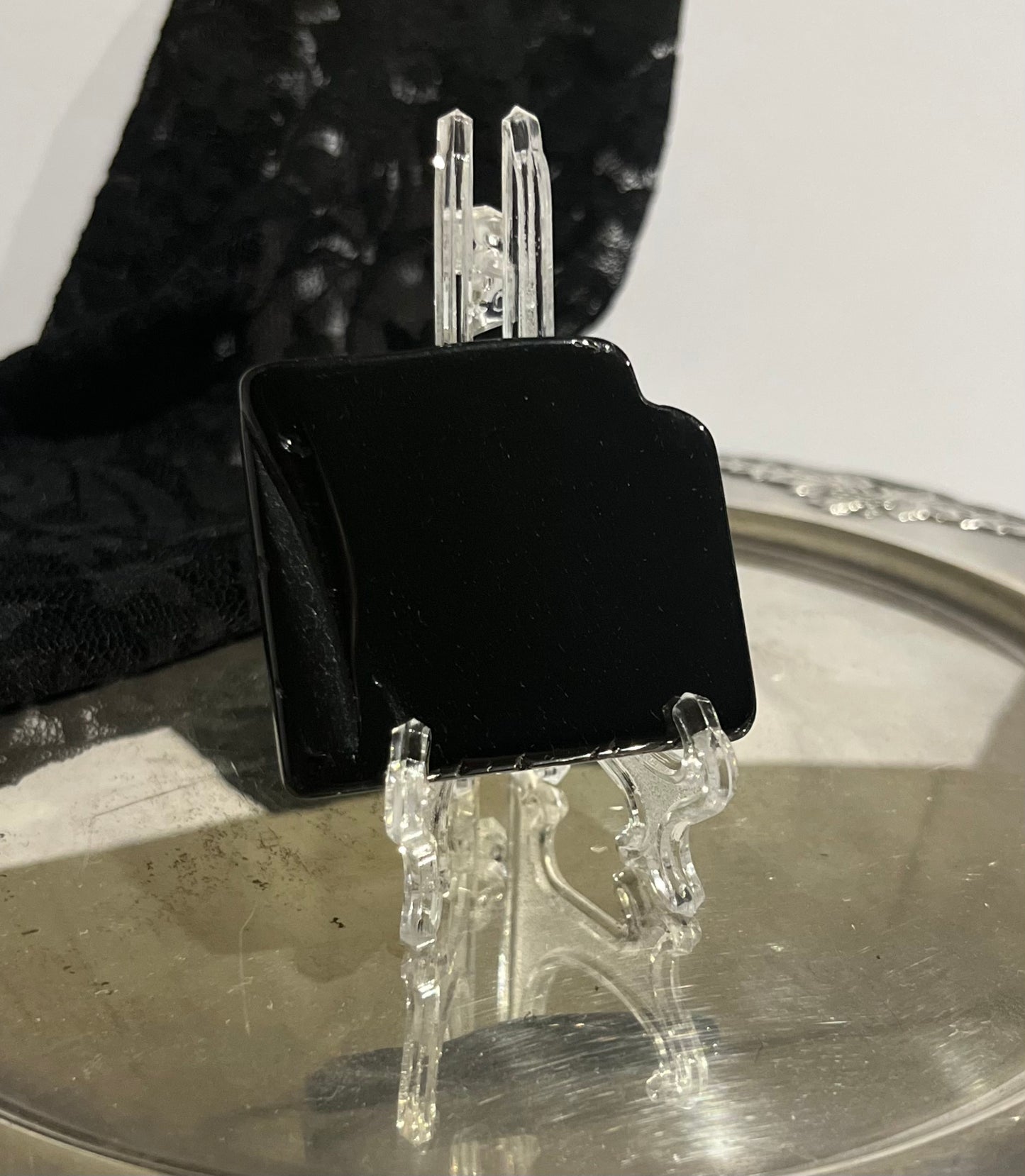 Polished Obsidian Slabs