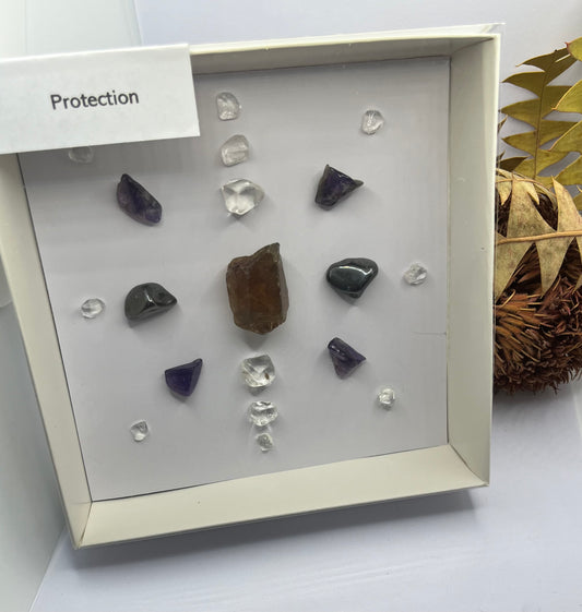 Protection Crystal Gridding Pack - Line 3