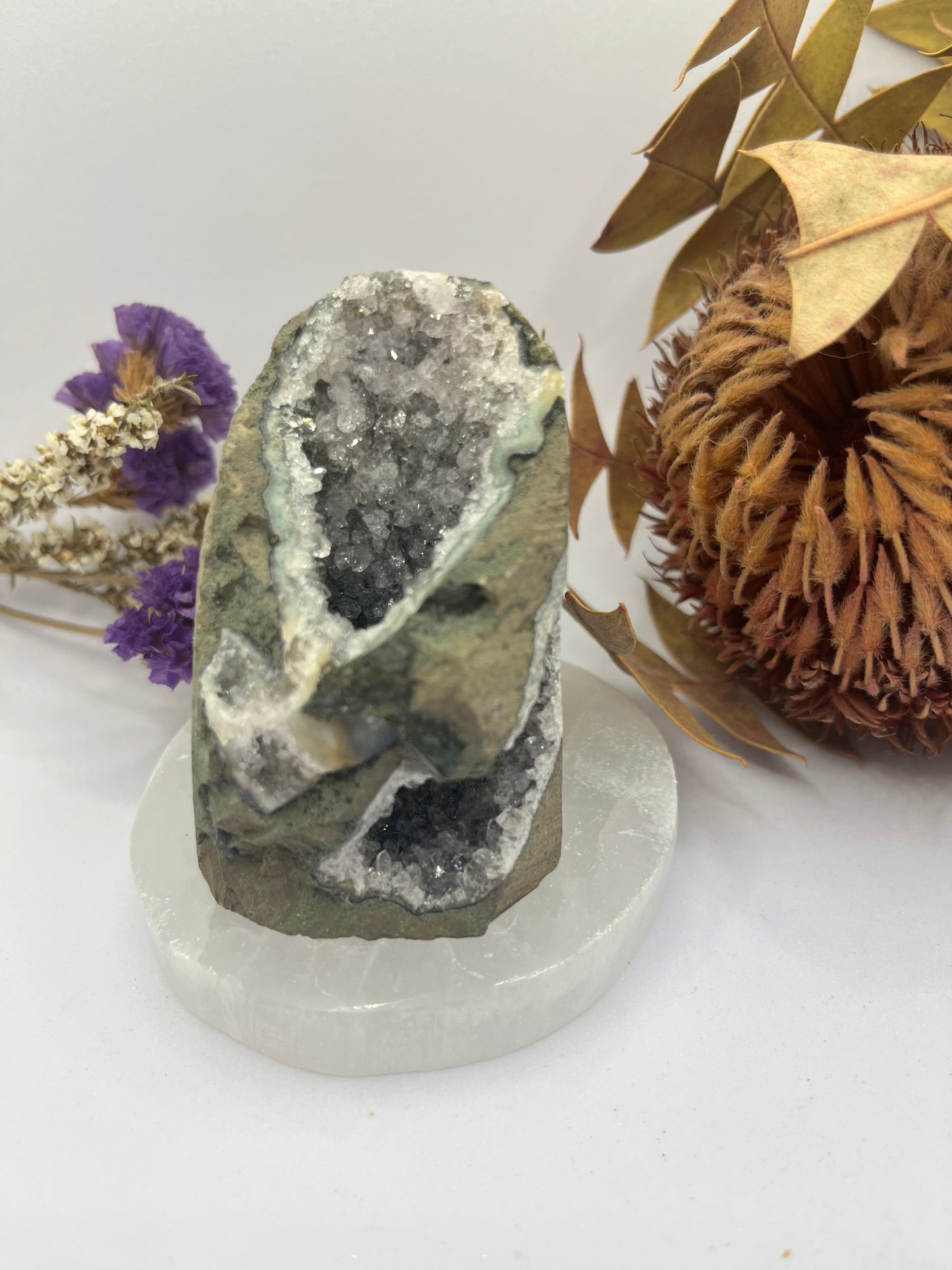 Amethyst Mini Cut Base Standing Cluster