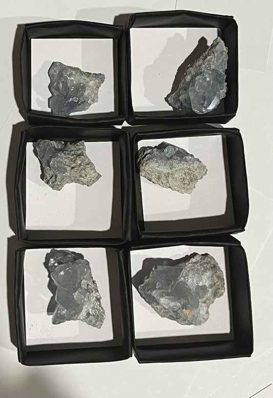 Celestite Mini Clusters