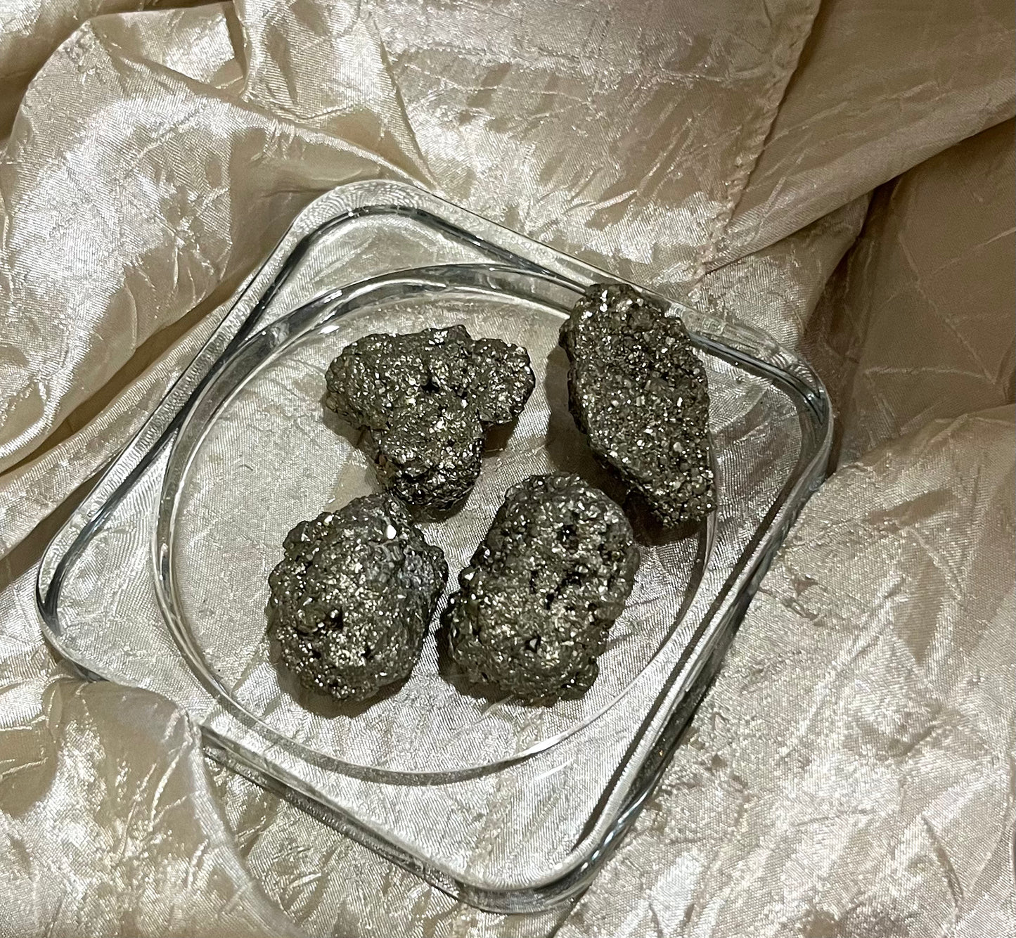 Pyrite Clusters