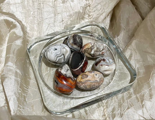Crazy Lace Agate Tumbles