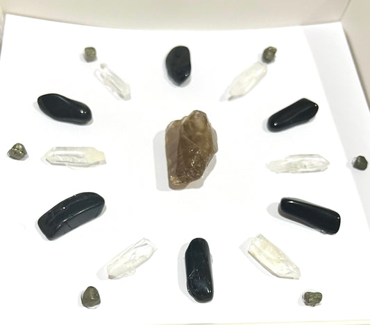 Protection Crystal Gridding Pack (from Stress)