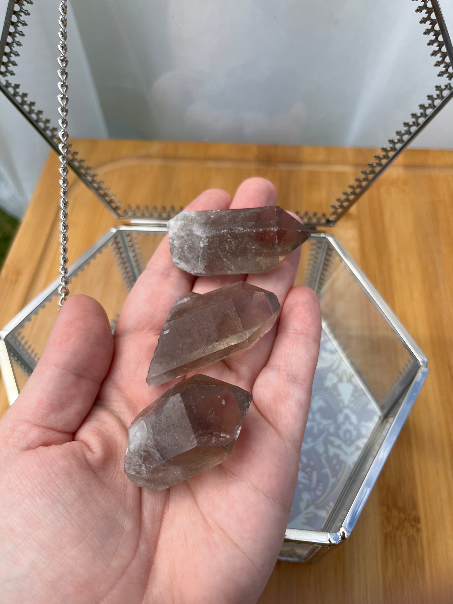 Smoky Quartz - Natural Point - 1A