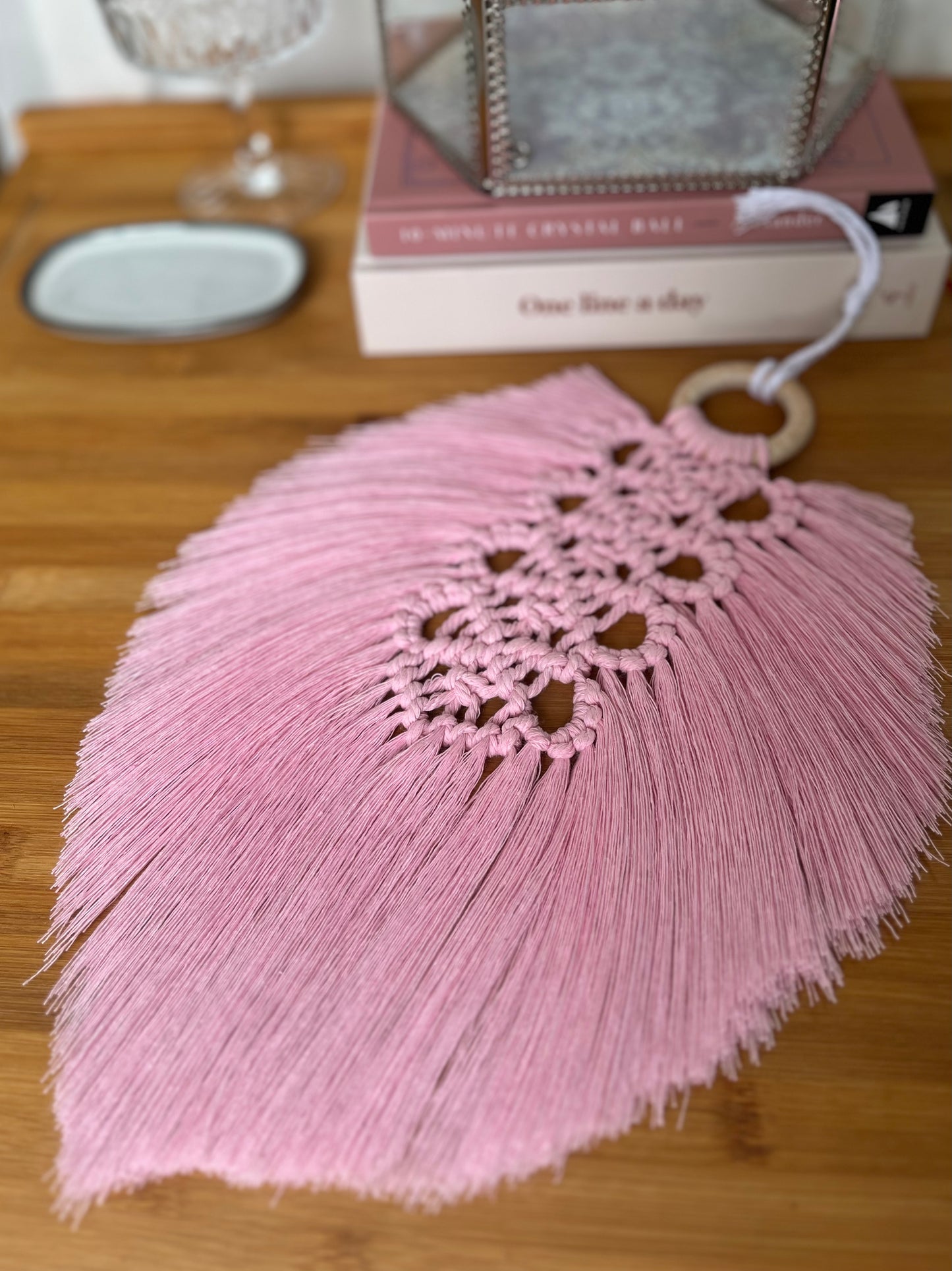 Pink Feather - Large