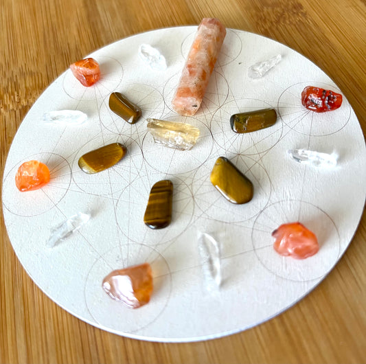 Give Me A Boost - Crystals Gridding Set