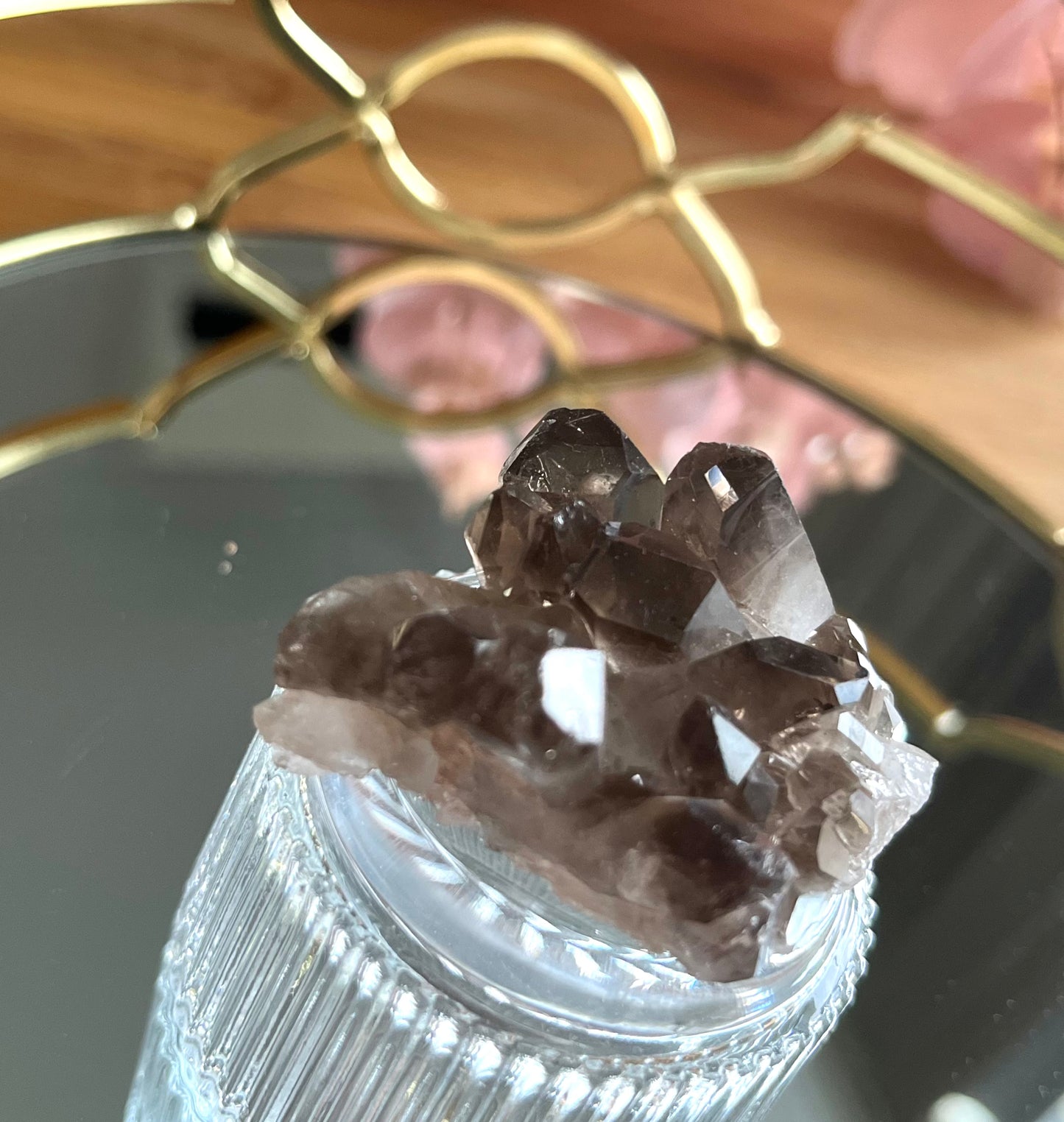Smoky Quartz - Cluster - Mini - 1A