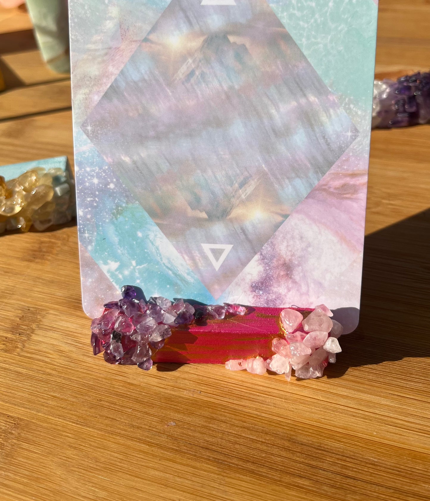 Look Inside Your Heart - Affirmation Card Holder